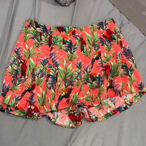 Fabric shorts